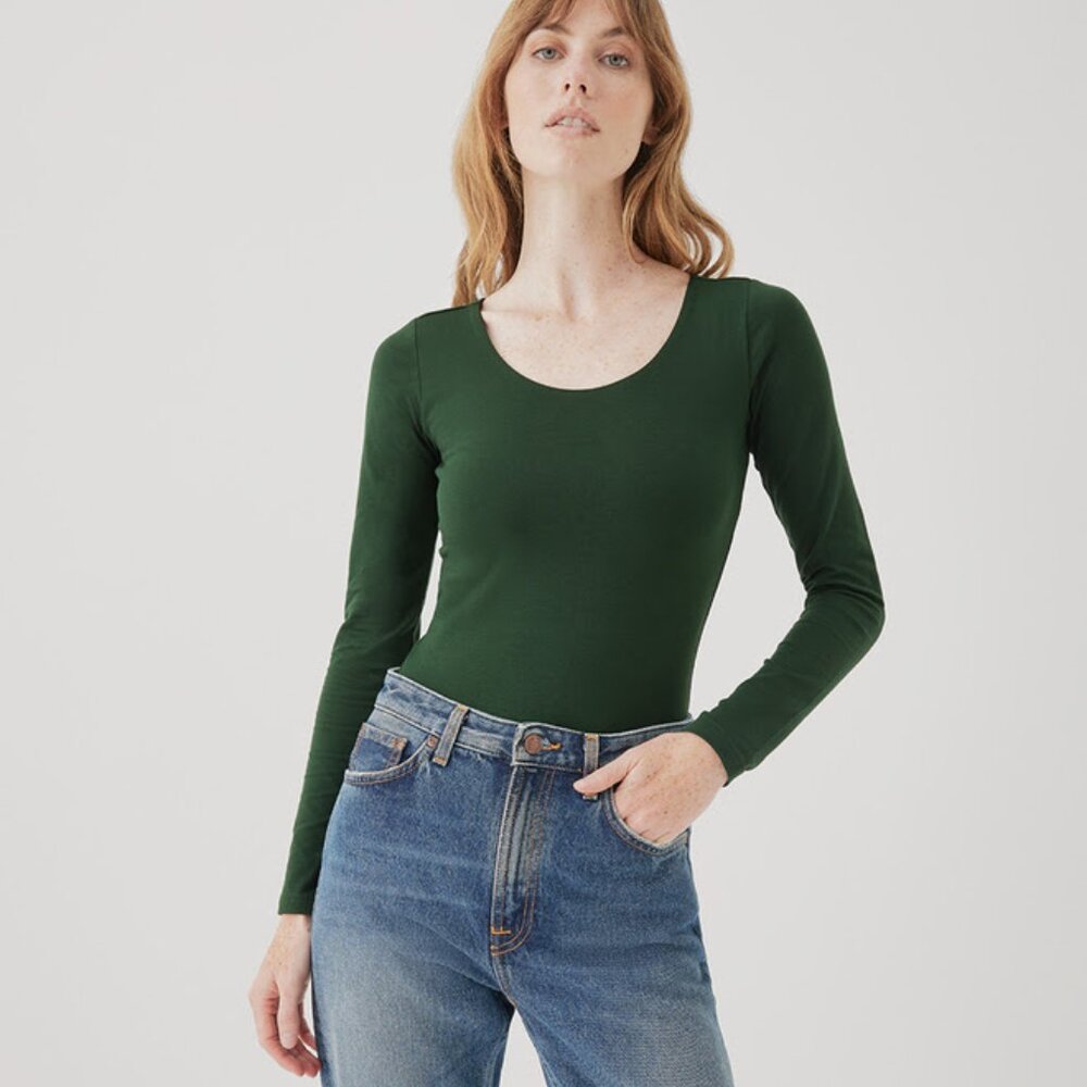 Pact | Longsleeve Bodysuit | M